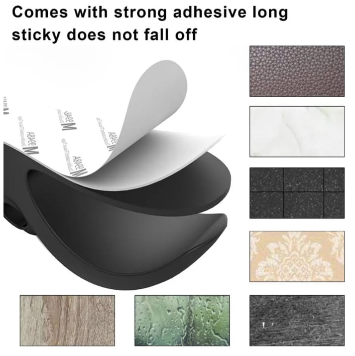 ORGANIZADOR DE CABLES SET X 6 UNIDADES