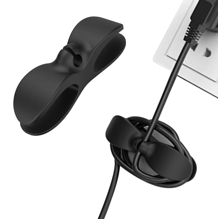 ORGANIZADOR DE CABLES SET X 6 UNIDADES