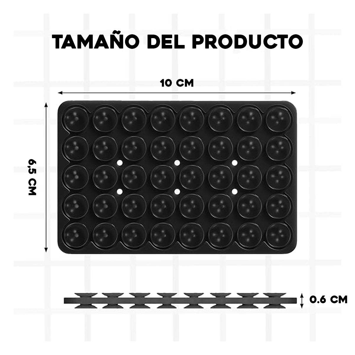 Soporte para Celular con Doble Ventosa