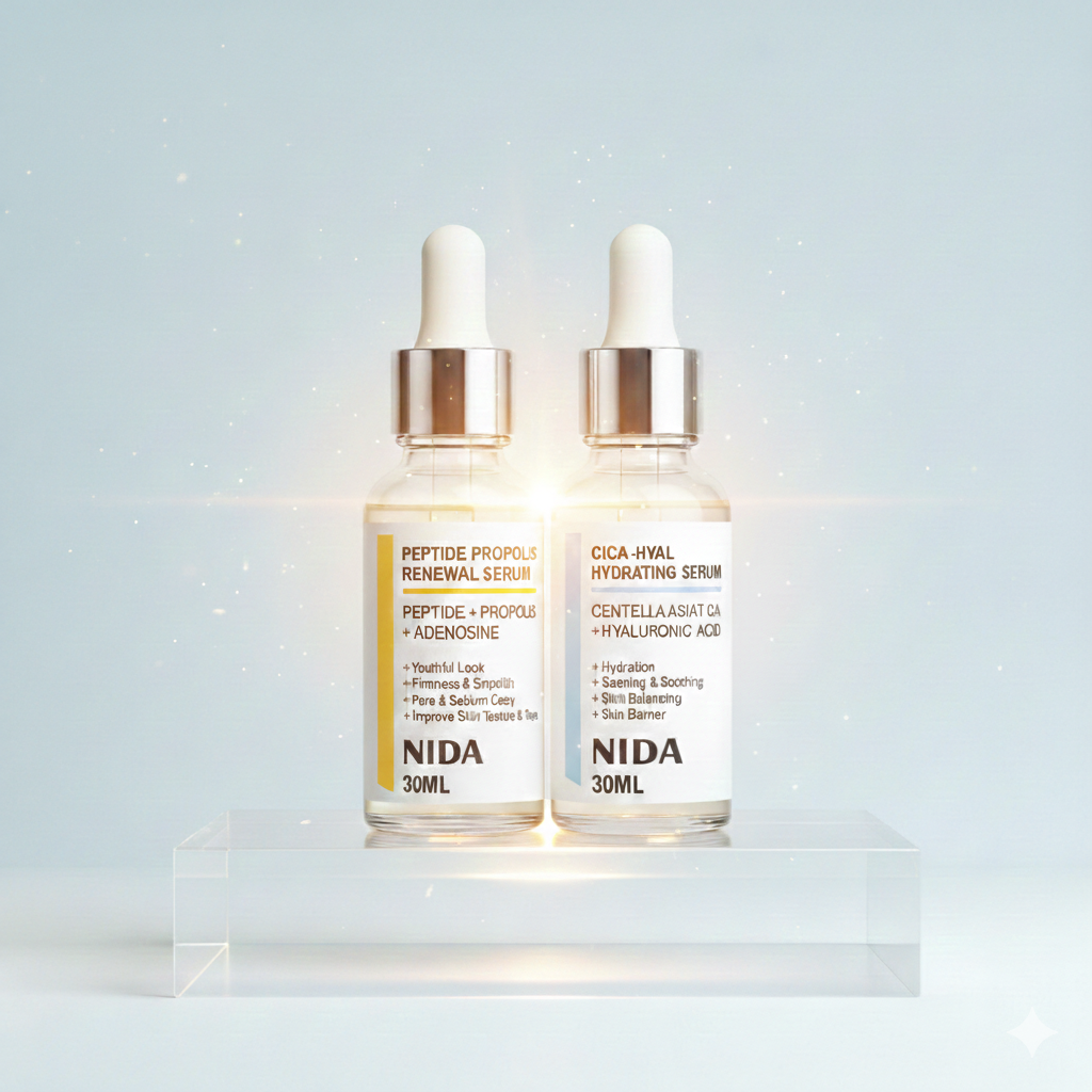 Kit NIDA Serums Peptide 30ML + CICA 30ML