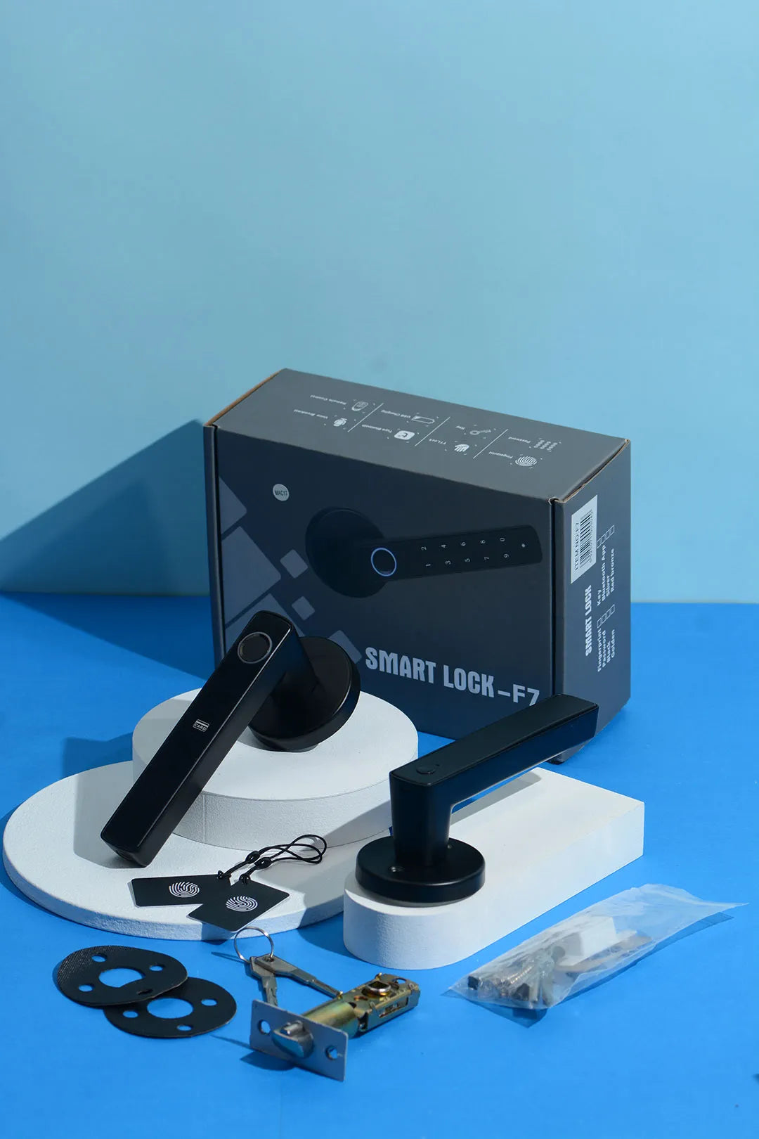 Cerradura Biométrica F7 – Acceso Seguro Sin Llaves