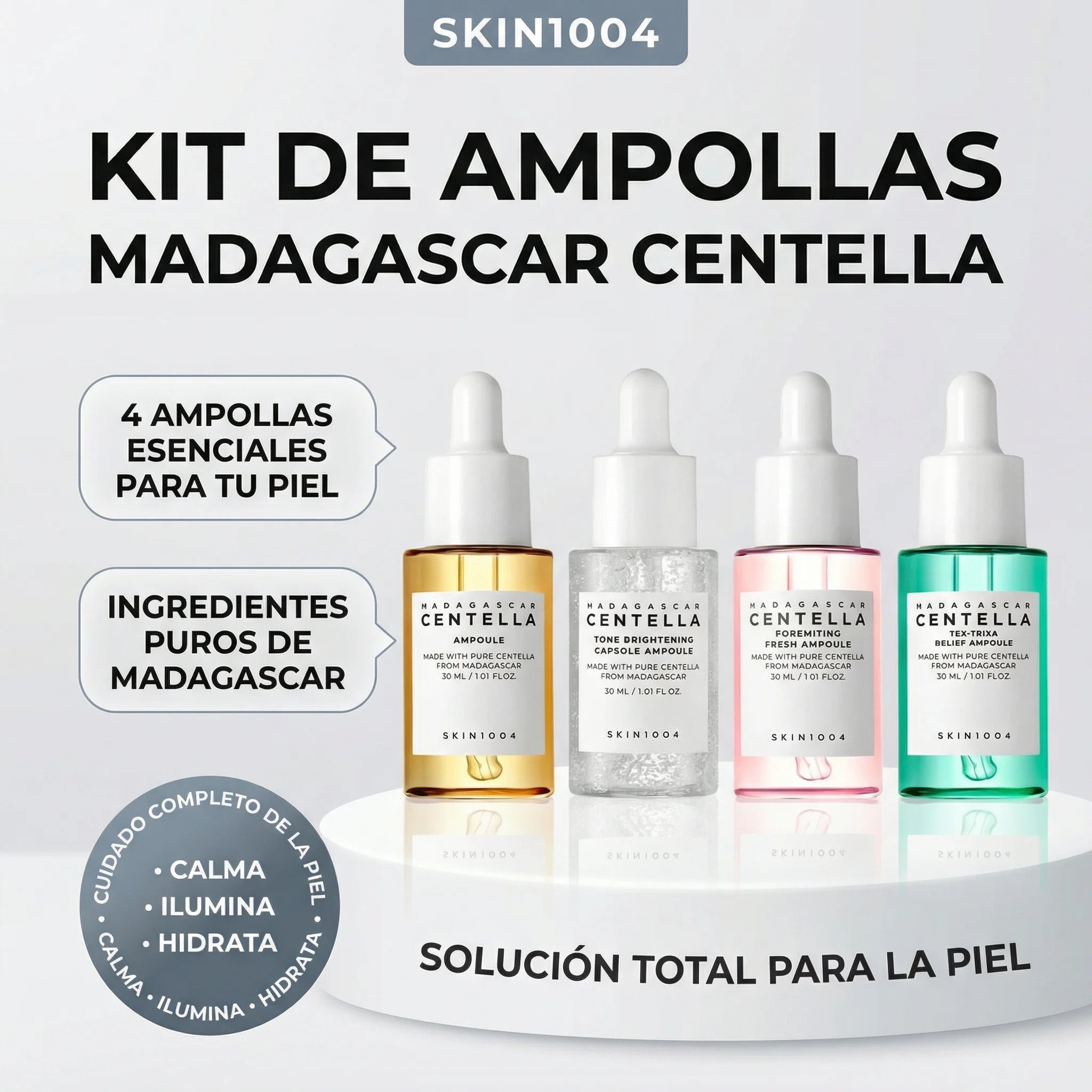 Kit Concentrado Madagascar Centella