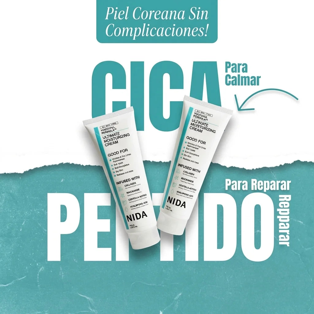 Kit NIDA Koreano (Peptide + Cica)