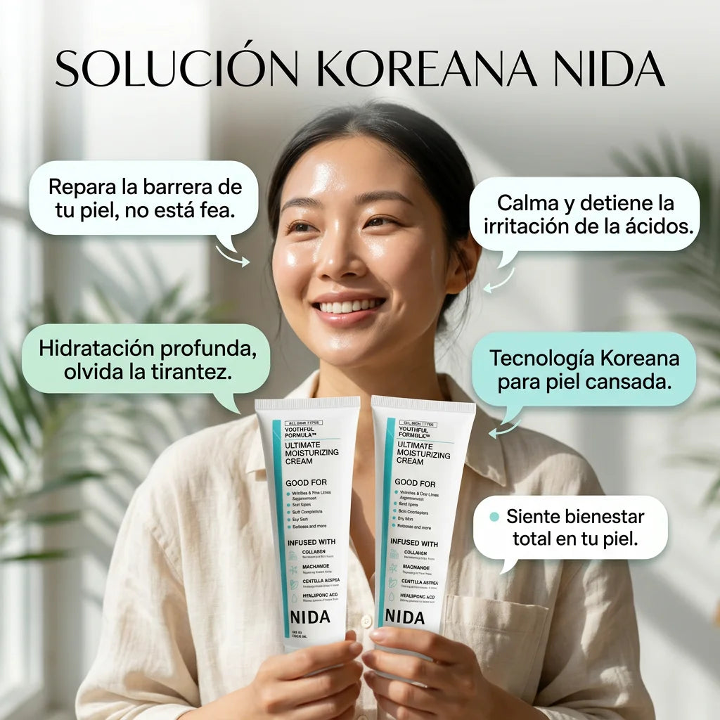 Kit NIDA Koreano (Peptide + Cica)