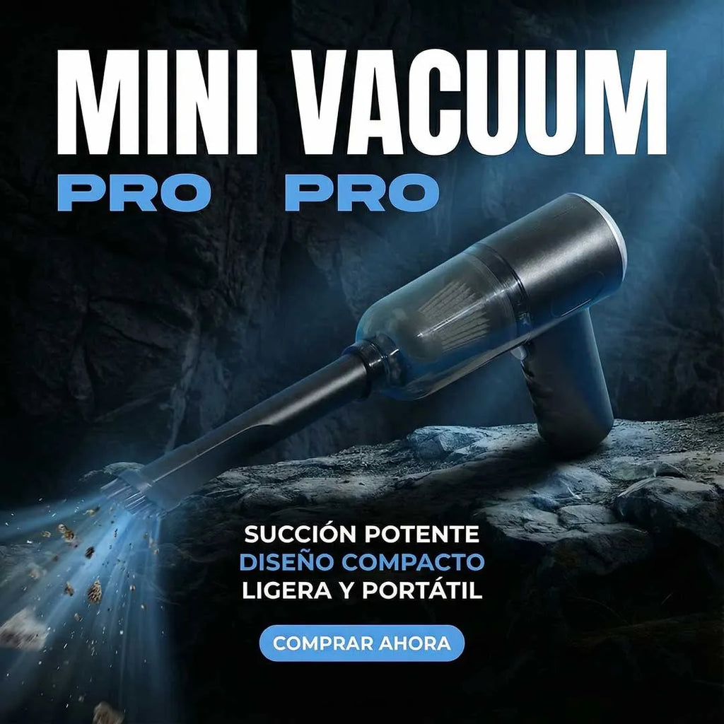 Aspiradora de Carro Recargable 3 en 1 – Potencia, Versatilidad y Comodidad en tus manos