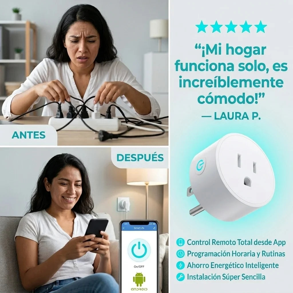 Enchufe Inteligente WiFi BSD01